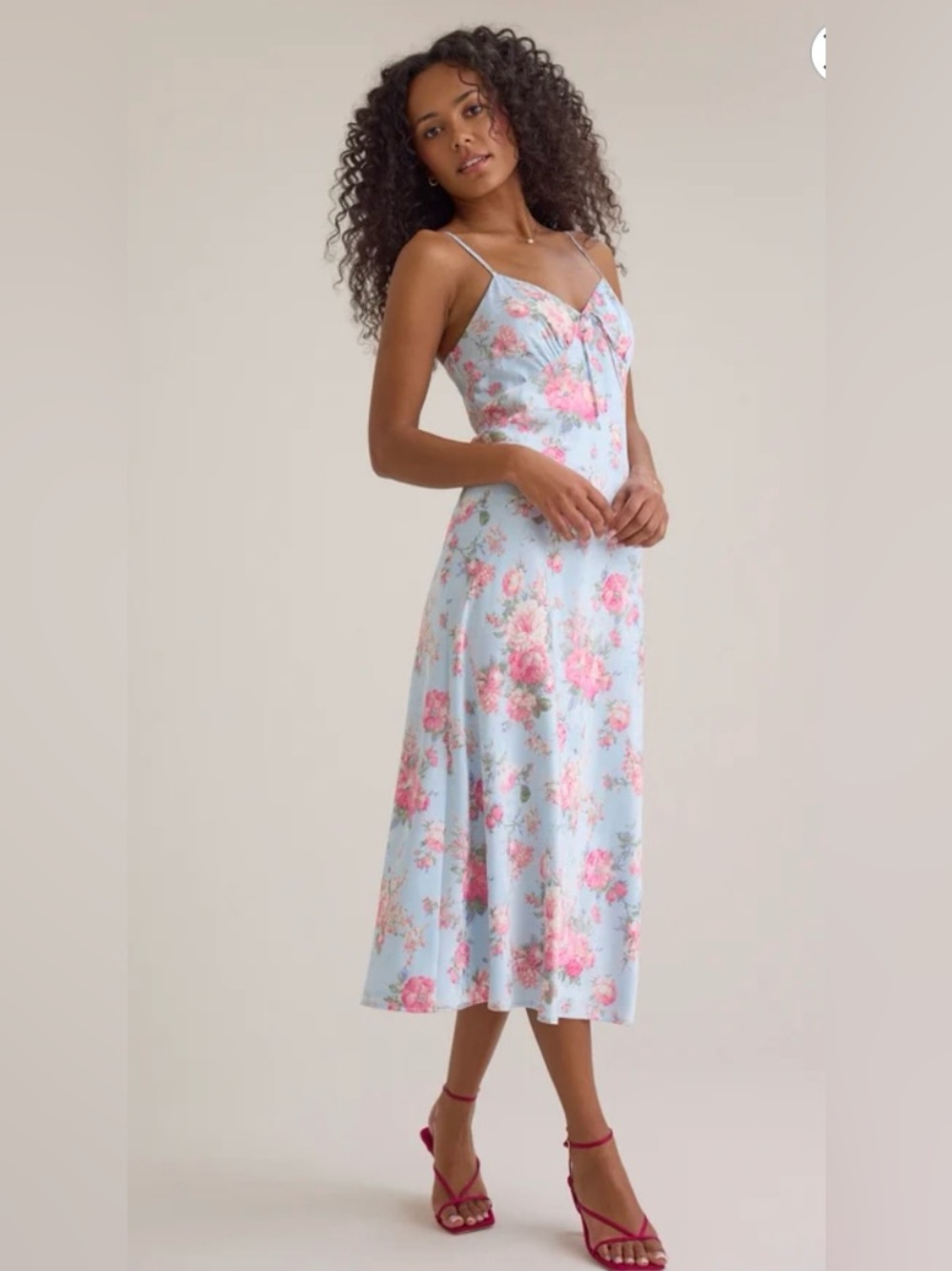 Altar’d State Lucille floral maxi dress size S